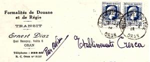 Oran enveloppes pub 1131